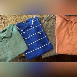 Lot of men’s short sleeve polos